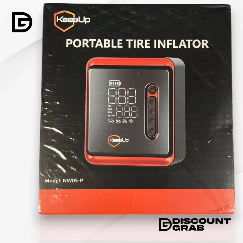Tire Inflator Portable Air Compressor - KEEPUP 150 PSI Cordless Air Pump